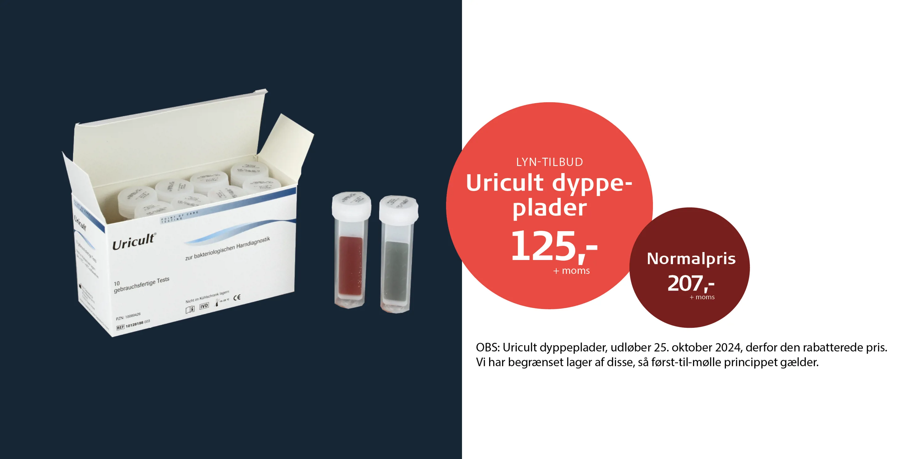 Lyntilbud Uricult dyppeplader