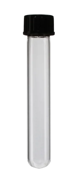 Reagensglas med skruelåg (022305)