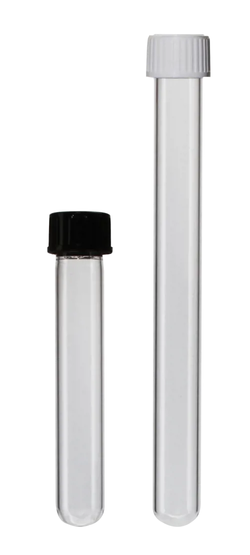 Reagensglas med skruelåg (022310)