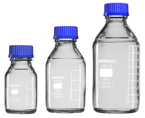 Standflasker, GL45, Borosil (054820)