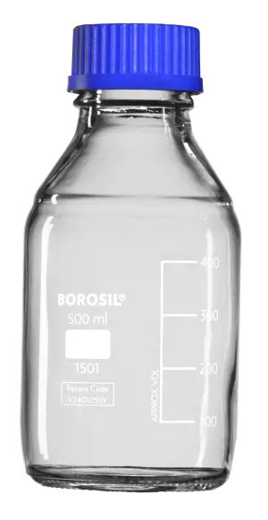 Standflasker, GL45, Borosil (054830)