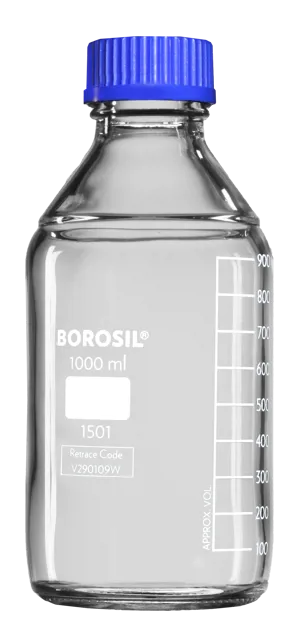 Standflasker, GL45, Borosil (054840)