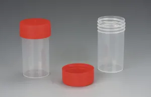 Præparatglas, PP, 60 mL, skruelåg (055970)