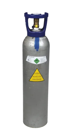 Trykflaske, kulsyre, med stigrør, 6 kg (072570)