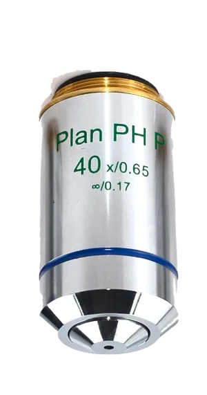 Fasekontrast objektiv PH Plan 40x negativ (076705)