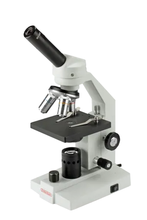 Mikroskop, FL-100, LED, med batterier (076845)