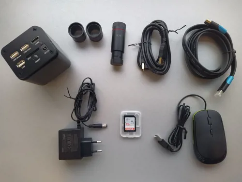 Mikroskopkamera, 4K HDMI+USB+SD, 8.0 MP (078113)