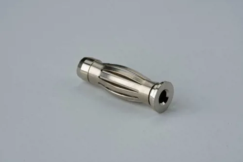 Adapter for Ø2 mm kabel,  Ø4 mm bøsning (105785)