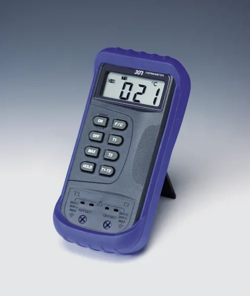 Termometer, digital, type 307, 2 indgange (260615)