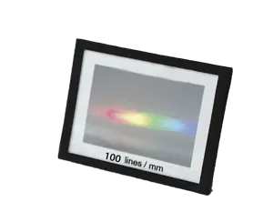 Optisk gitter, 100 l/mm (325000)