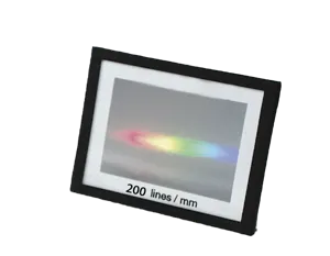 Optisk gitter, 200 l/mm (325010)