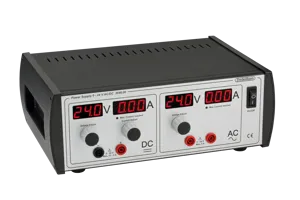 Strømforsyning, 0 - 24 V, 0 - 10 A, med strømbegr (364000)