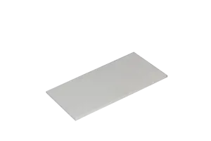 Pladeelektrode, aluminium, 50 x 87 mm (449805)