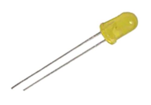 Lysdiode, gul, 5 mm, 20 mA (622120)