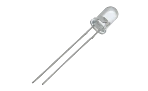 Lysdiode, hvid, 5 mm, 3,2 V, 20 mA (622140)
