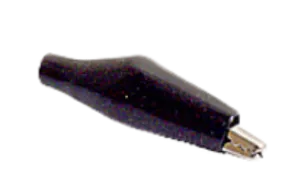 Krokodillenæb 2 mm, m. kappe, sort (639601)