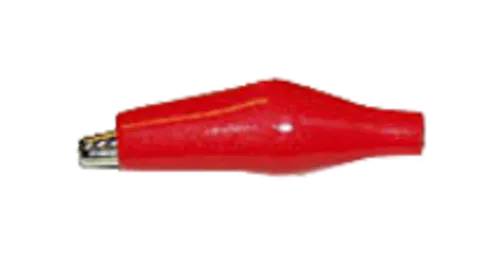 Krokodillenæb, mini, isoleret, rød (639603)