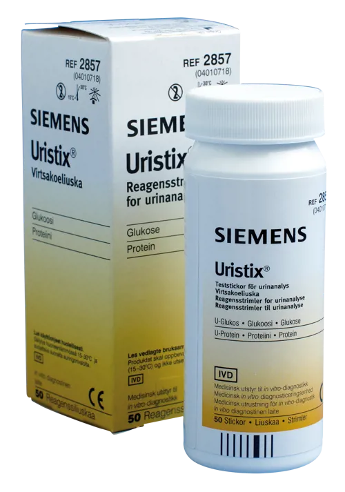 Urintest, Glucose + Protein, 50 stk. (782521)