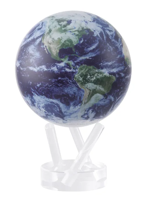 Roterende globus, satellitview, 11 cm (792005)