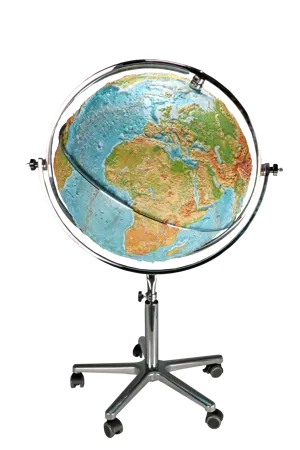 Globus, 3D, Ø64 cm, med hjul (792025)