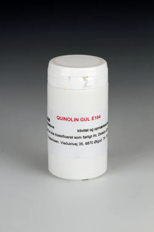 Quinolin gul, E104 (829408)