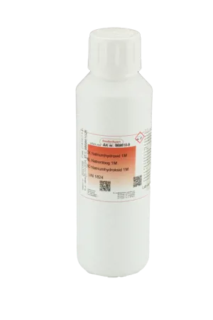 Natriumhydroxid 1 M, i standflaske, 250 ml (868610-9)