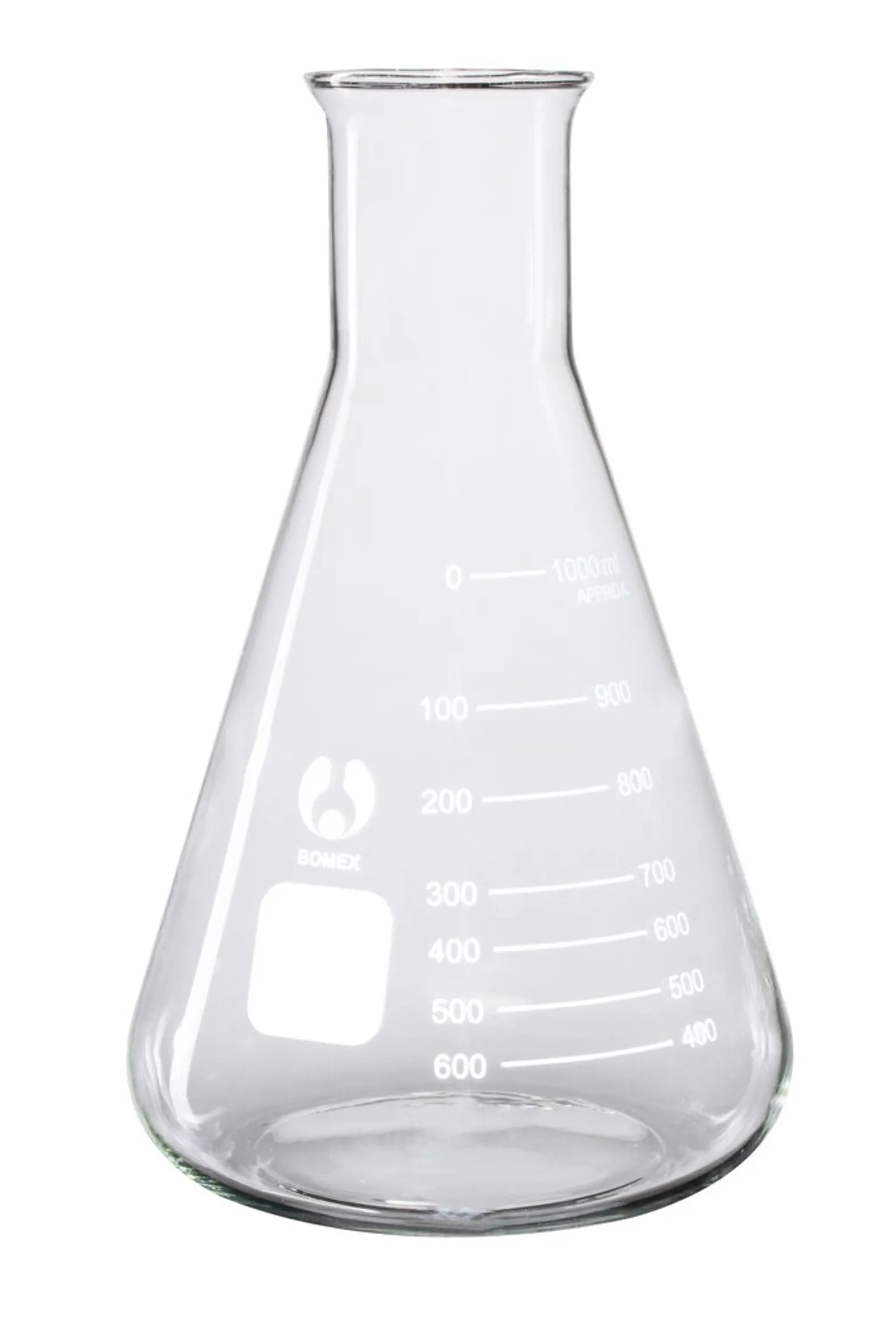 Konisk kolbe, 1000 mL, økonomi