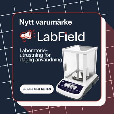 Nytt varumärke: Labfield – laboratorieutrustning för daglig användning