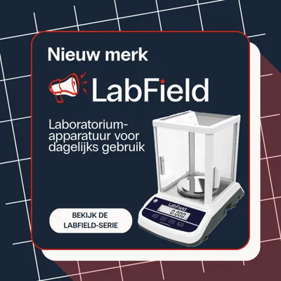 Nieuw merk Labfield: laboratoriumapparatuur voor dagelijks gebruik