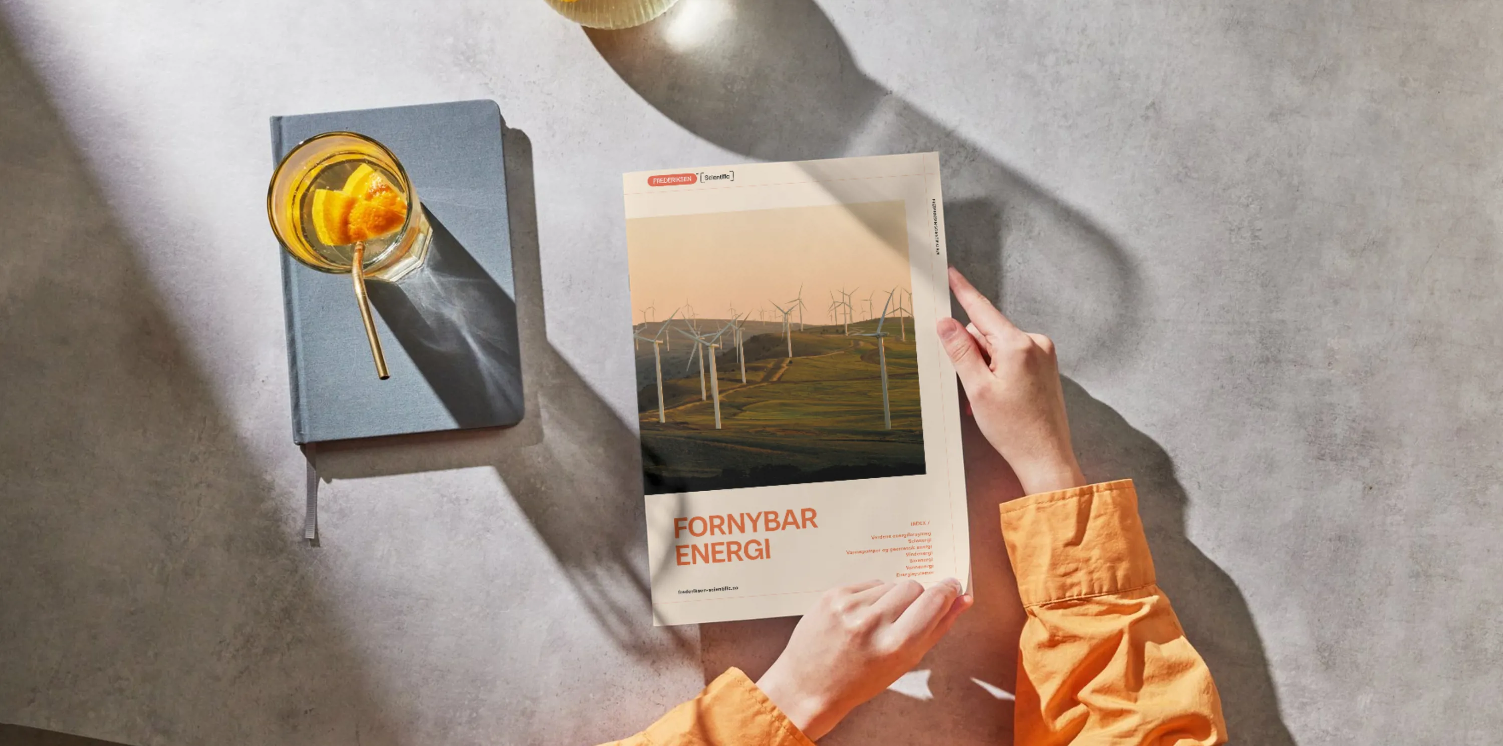 Fornybar energi brosjyre