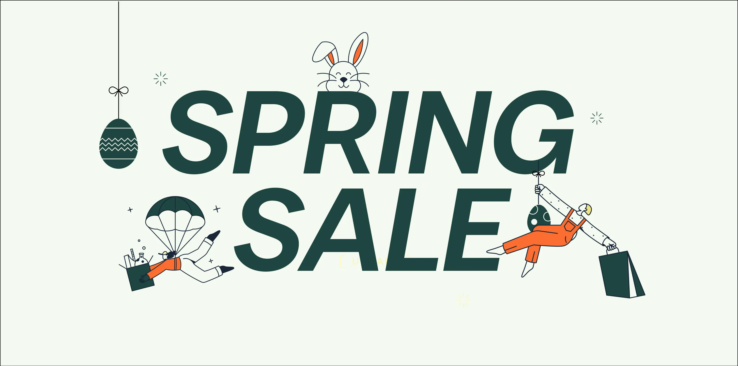 Spring sale er startet!