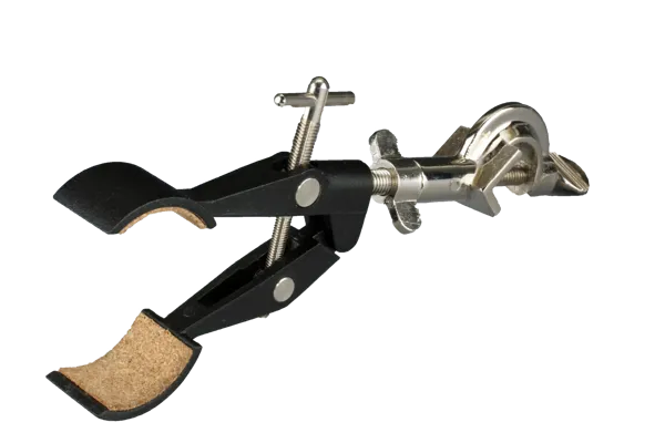 Stativklemme med runde kjever og muffe, økonomi  (001760)