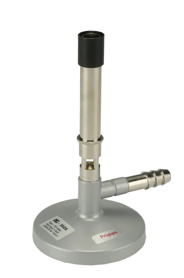 Bunsenbrander voor flessengas, zonder gaskraan (004512)