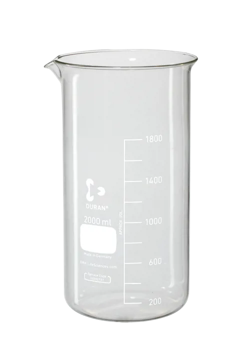 Bægerglas, DURAN, høj form, 2000 mL Bægerglas, DURAN, høj form, 2000 mL (006970)