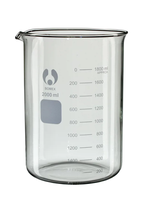 Bægerglas, lav form, 2000 mL (007360)