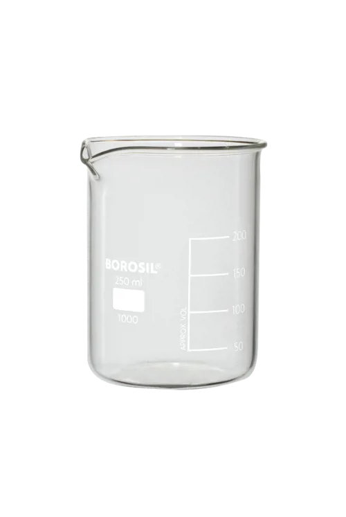 Begerglass, 250 mL, økonomi Begerglass, 250 mL, økonomi (007430)