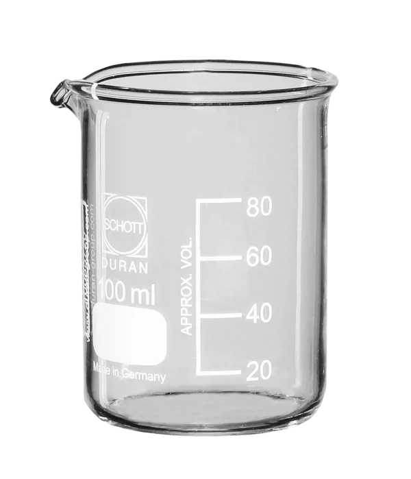 Bægerglas, DURAN, lav form, 100 mL (007520)