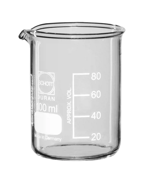 Bägare 100 ml läg modell - DURAN Bägare 100 ml läg modell - DURAN (007520)
