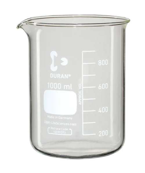 Bägare 1000 ml läg modell - DURAN Bägare 1000 ml läg modell - DURAN (007550)