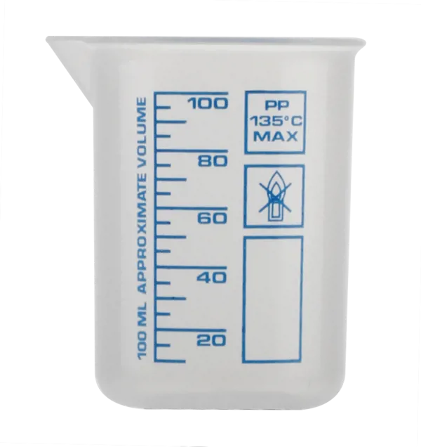 Bægerglas, PP, 100 mL Bægerglas, PP, 100 mL (007720)