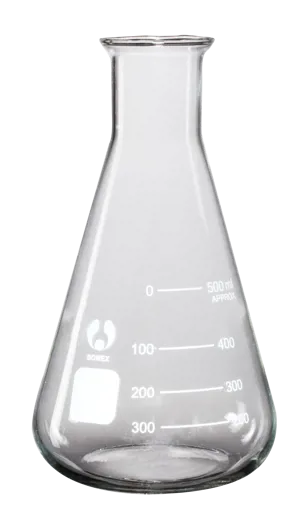 Konisk kolbe, 500 mL, økonomi Konisk kolbe, 500 mL, økonomi (007820)