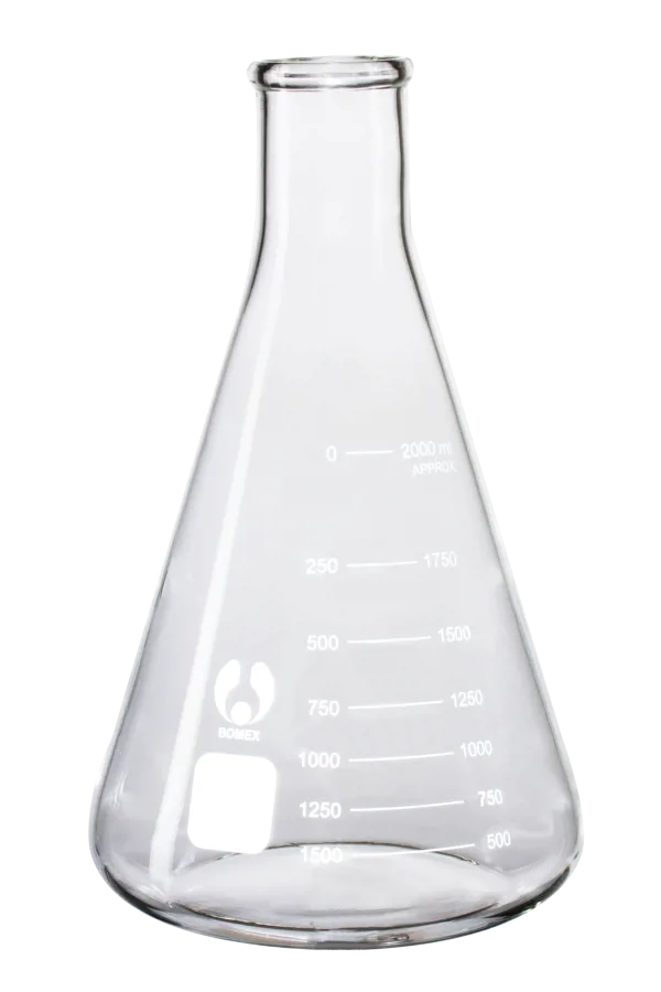 Konisk kolbe, 2000 mL (007840)
