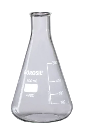 Konisk kolbe, 500 mL, Borosil (007920)