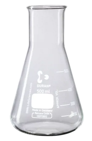 Konisk kolbe, DURAN, bred hals, 500 mL (008110)