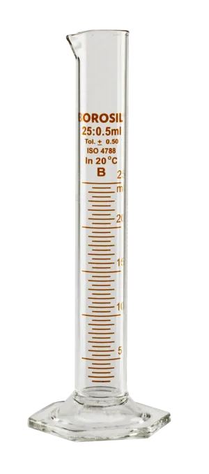 Måleglas, høj form, 25 mL, Borosil (011030)