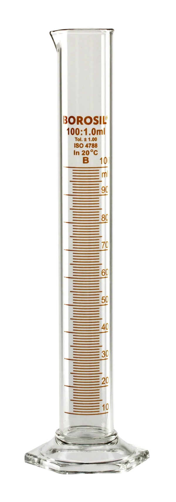 Måleglas, høj form, 100 mL, Borosil (011050)