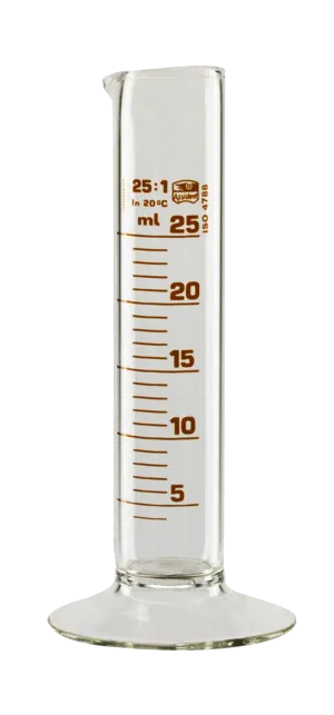 Måleglas, lav form, 25 mL (011520)