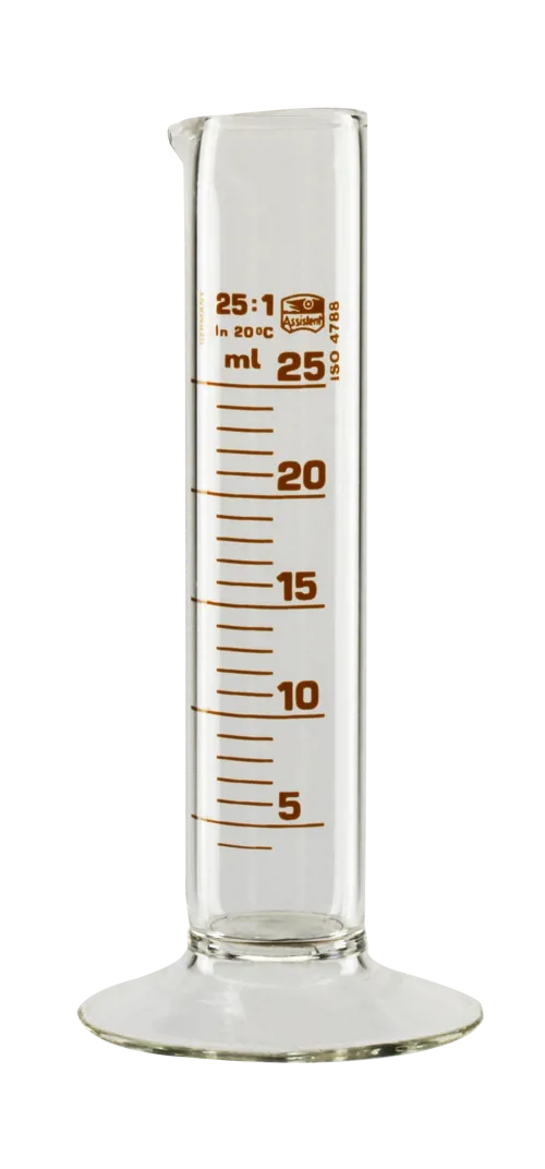 Måleglas, lav form, 25 mL (011520)