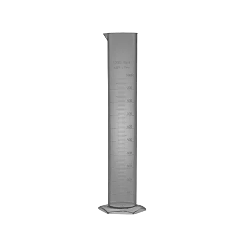 Maatcilinder kunststof 1000ml, budgetlijn Maatcilinder kunststof 1000ml, budgetlijn (011726)