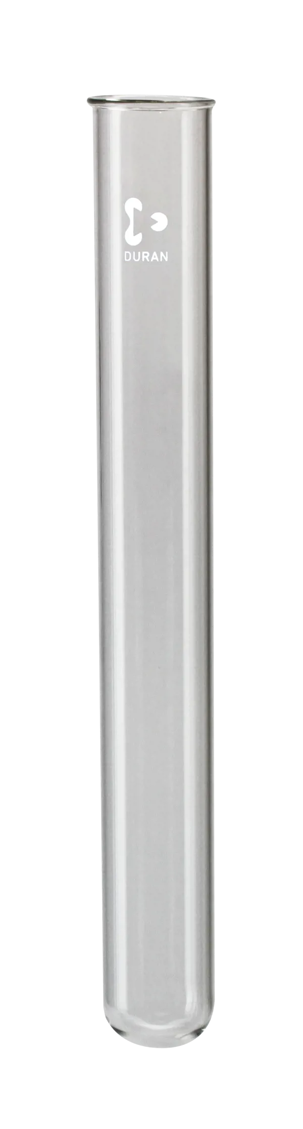 Provrör DURAN med kant Ø25 x 200 mm (012140)